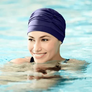 Badmössa - Mörkblå