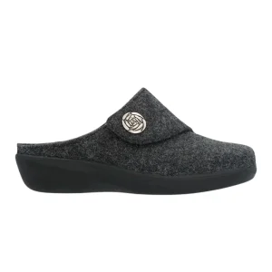 Berkemann damtoffel - Mörkgrå