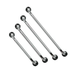 Stödhandtag i krom - Flera storlekar