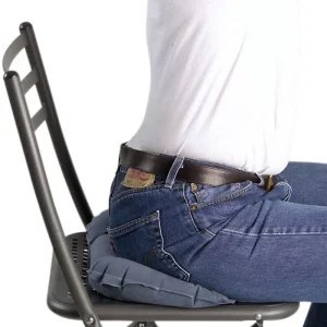 Uppblåsbar länd- och sittkudde