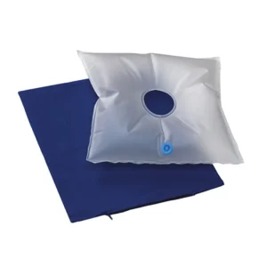 Uppblåsbar sittdyna med hål