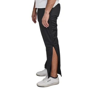 Byxor med dragkedja i sidan - Svart