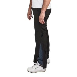 Vattentäta byxor med dragkedja - Svart