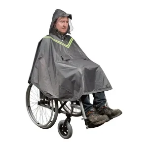 Regnponcho för rullstolsburna/rollator mm